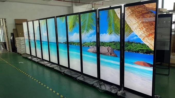 Android 9,0 75 Gelenk-LCD-Bildschirm-Kiosk-digitale Beschilderung des Zoll-4K