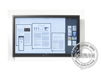 55&quot; - 86&quot; an der Wand befestigter Touch Screen 4K UHD alle in einem PC wechselwirkendes intelligentes Whiteboard für Konferenz
