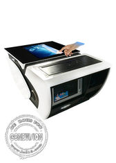 Justierbare Winkel LCD-Werbungsanzeige, Büroteetabellen-Schreibtischkiosk