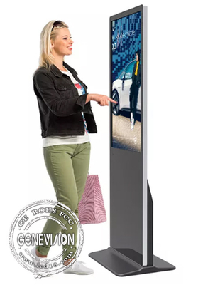 55 65 Zoll AR-Glastouch Screen Kiosk, HDMI gaben Kiosk digitaler Beschilderung Androids 4K ein