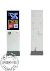 Kiosk-on-line-Einrichtungs-Zahlungs-System Boden-stehendes Selbstservice-Informations-Touch Screen Wifi-digitaler Beschilderung