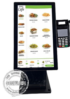 15,6 Touch Screen Selbstservice-Zahlungs-Kiosk des Zoll-1080P 400nits kapazitiver auf Tabelle