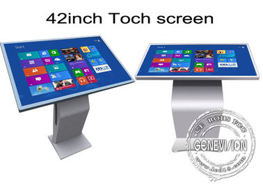 42 Zoll-multi Funktion ganz in einem IR-Touch Screen Kiosk-Boden-Stand-Metallkasten