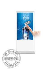 55 Zoll-Touch Screen Kiosk-Fernleitung, weißer Android-Noten-Stehplatzinhaber