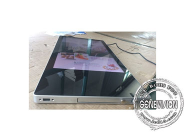 Ultra dünner Aufzug LCD Media Player, 18,5 HD-Werbungs-Anzeigen-vertikaler Porträt-Schiebeschirm