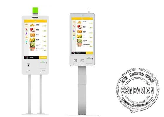 24&quot; 32-Zoll-Rechnungszahlungs-Selbstbedienungskiosk-Maschine für Mcdonald/Kfc/Restaurant