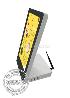 15.6 Zoll L-Form Tisch Werbung Touchscreen oder kein Touchscreen für Zähler