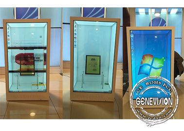 Volles HD 21,5 Zoll transparenter LCD-Schaukasten mit Touch Screen