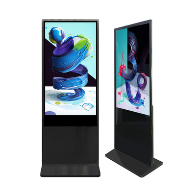 Boden-Stand-Touch Screen Kiosk-digitale Beschilderung LCD, die Anzeige annonciert