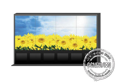 Einfassung der Enge-46inch TAT Videowand überwachte Werbungs-Anzeige der Wand-digitalen Beschilderung