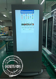 55 LCD-Werbungs-Totem-Monitor Touch Screen der Zoll-wasserdichter digitalen Beschilderung PCAP