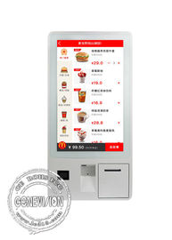 Neuer 32 Zoll-Touch Screen Selbstservice-Zahlungs-Kiosk-Thermal-Drucker/Position optional