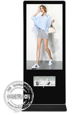 Werbung 55 Zoll-Innenanzeige WIFI-digitaler Beschilderung mit Handy-Ladegerätstation