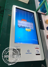 Korea-Markt 32 Zoll-Infrarotnote LCD-Selbstservice-Kiosk-Windows-Bargeld-Empfänger-Zahlungs-Kiosk