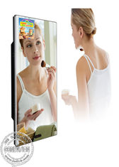 Werbungs-Schirm LCD-Fernsehschirm-Videoanzeigen-Anzeige der Waschraum-magischer Spiegel-digitalen Beschilderung mit Bewegungs-Sensor