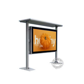 85 LCD-Kiosk hohe Helligkeit der digitalen Beschilderung 2000cd des Zoll-Busbahnhof-IP65 im Freien