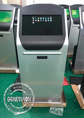 21,5 Touch Screen Selbstservice-Kiosk-Thermal-Drucker Androids des Zoll-volle HD anstehende Maschine