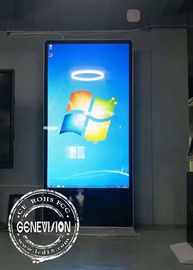 Entschließung 4K Fahrwerk-Platten-Touch Screen digitale Beschilderung 86&quot; Input LCD-Kiosk-Androids 7,1 HDMI