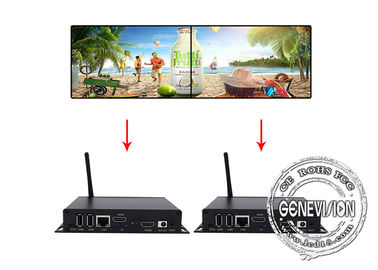 Kasten HDMI Fernsehmonitor Palmen-Größen-Android-Anzeigen-HD Media Player für symmetrische Videowand