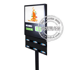 Shenzhen-Fabrikpreis an der Wand befestigter Stand-alleinversions-Handy-Ladestation Wifi-digitaler Beschilderung 21.5inch