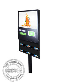 Kiosk-digitale Beschilderung WIFIS Android 21,5 Zoll Lcd-Werbungs-Anzeigen-1-jährige Garantie