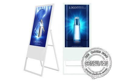 55 Zoll tragbarer LCD-Werbungs-Stand, 10 Punkt-an der Wand befestigter Kiosk-Touch Screen