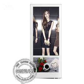 Wand-Berg 18,5 '' +10,1&quot; LCD-Anzeigen-Metallkasten-Hartglas-Android-Werbungs-Spieler