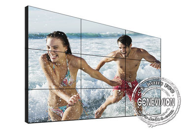Konferenz-Wand-Berg-Flachbildschirm Fernsehen 4K 46 Werbungs-Anzeige Zoll Hd 3*3 Lcd