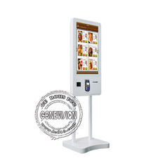 Selbstservice-Einrichtungstouch Screen Monitor-Kiosk 32 Zoll mit QR-Scanner/-drucker