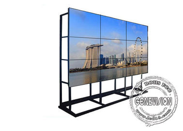 Nahtloser Zoll Samsung LCD-Videowand Wifi-digitaler Beschilderung 4*8 Floorstanding des Kabinett-46