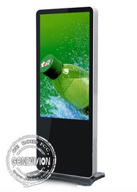 Geben Sie Stand-Touch Screen Kiosk volles HD 1080P 49 Video-Player Zoll-Android-Netz-3G 4G frei