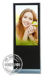 Geben Sie Stand-Touch Screen Kiosk volles HD 1080P 49 Video-Player Zoll-Android-Netz-3G 4G frei
