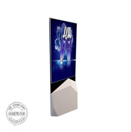 Dünnes transparentes doppeltes der OLED-Kiosk-digitalen Beschilderung ultra mit Seiten versehen 500 Nissen für Ausstellung