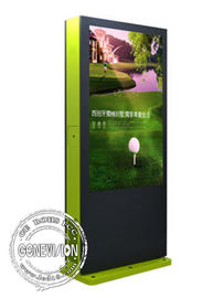 65&quot; Touch Screen wasserdichter LCD-Bildschirm-Totem-Kiosk digitaler Beschilderung mit Kamera
