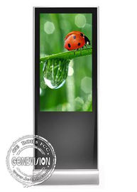 Breiten Sie Netz-Touch Screen Androids intelligenten Media Player 3G 4G der stehenden Kiosk-digitalen Beschilderung aus