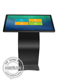 Schwarze Touch Screen Windows 10 wechselwirkender Kiosk 55 Zoll mit 5G für Ausstellung