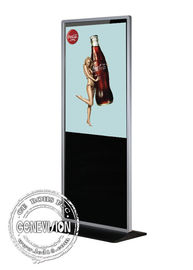 Touch Screen Kiosk des Boden-55inch stehender, LCD-digitale Beschilderung für die Werbung des Spielers