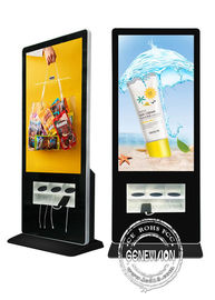 Der Werbungs-digitalen Beschilderung Androids 4G 5G Handy-Radioapparat und Ladestation USBs für Flughafen