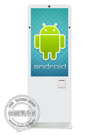 Nano-Film-Touch Screen drahtlose digitale Beschilderung Android 7,1 mit Kamera-Mikrofon-Empfangs-Drucker