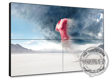 Wand-Berg 55&quot; hohe Helligkeit 3X3 Innen-Videowand-Anzeige LCD-digitaler Beschilderung