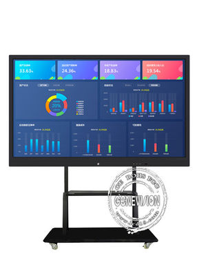 65&quot; 75&quot; 86&quot; Multimedia-Digital-Brett-wechselwirkender Touch Screen Whiteboard 4K Smart