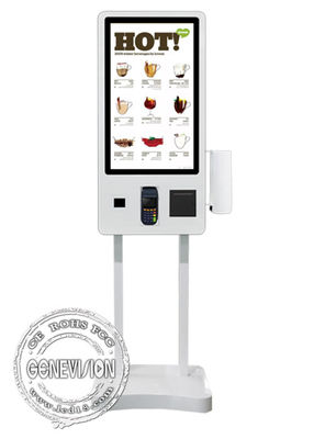 Versorgender Restaurant-Selbstservice-Zahlungs-Kiosk 10,0 Software-Windows 10 Android mit Mahlzeit-Anruf Pager Holder