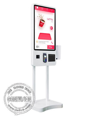 Versorgender Restaurant-Selbstservice-Zahlungs-Kiosk 10,0 Software-Windows 10 Android mit Mahlzeit-Anruf Pager Holder