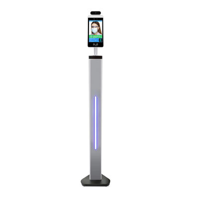Boden-stehender Gesichtserkennungs-Temperatur-messender Kiosk mit 8&quot; LCD-Anzeige