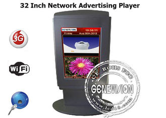 32 Zoll-Netz-Werbungs-Spieler mit maximaler Entschließung 1366 * 768