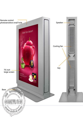 75&quot; 3000 Nissen Kiosk Touch Screen digitaler Beschilderung für Einkaufszentrum-Werbung