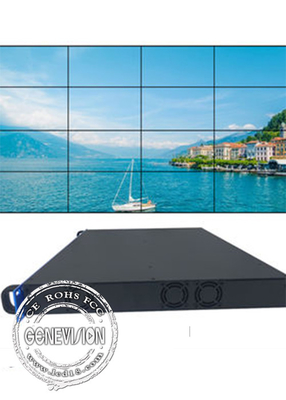 Aluminium-Shell TAT Einfassung LCD-Videowand-55inch 500cd/M2 3.5mm