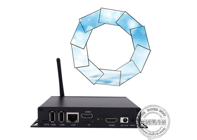 4K VGA HDMI, das Wand-Videowand-Prüfer-Prozessor Kasten HD Media Player Fernsehverstärkt
