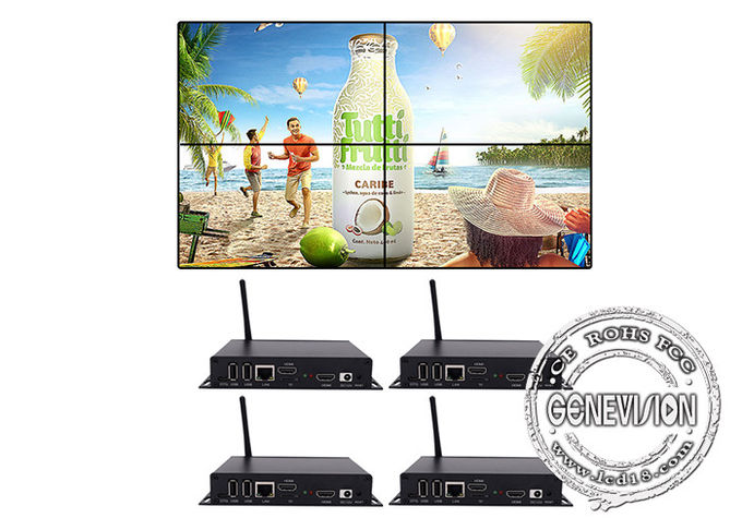 4K VGA HDMI, das Wand-Videowand-Prüfer-Prozessor Kasten HD Media Player Fernsehverstärkt