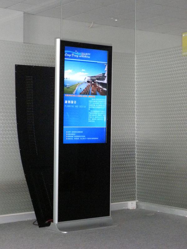 Alle in einen 55 Zoll Boden-stehenden Touch Screen Kiosk-Monitor-mit Ir-Schirm